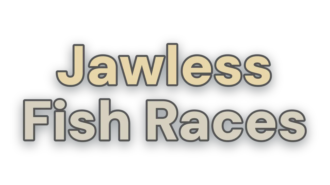 Jawless Fish Races logo (transparent)