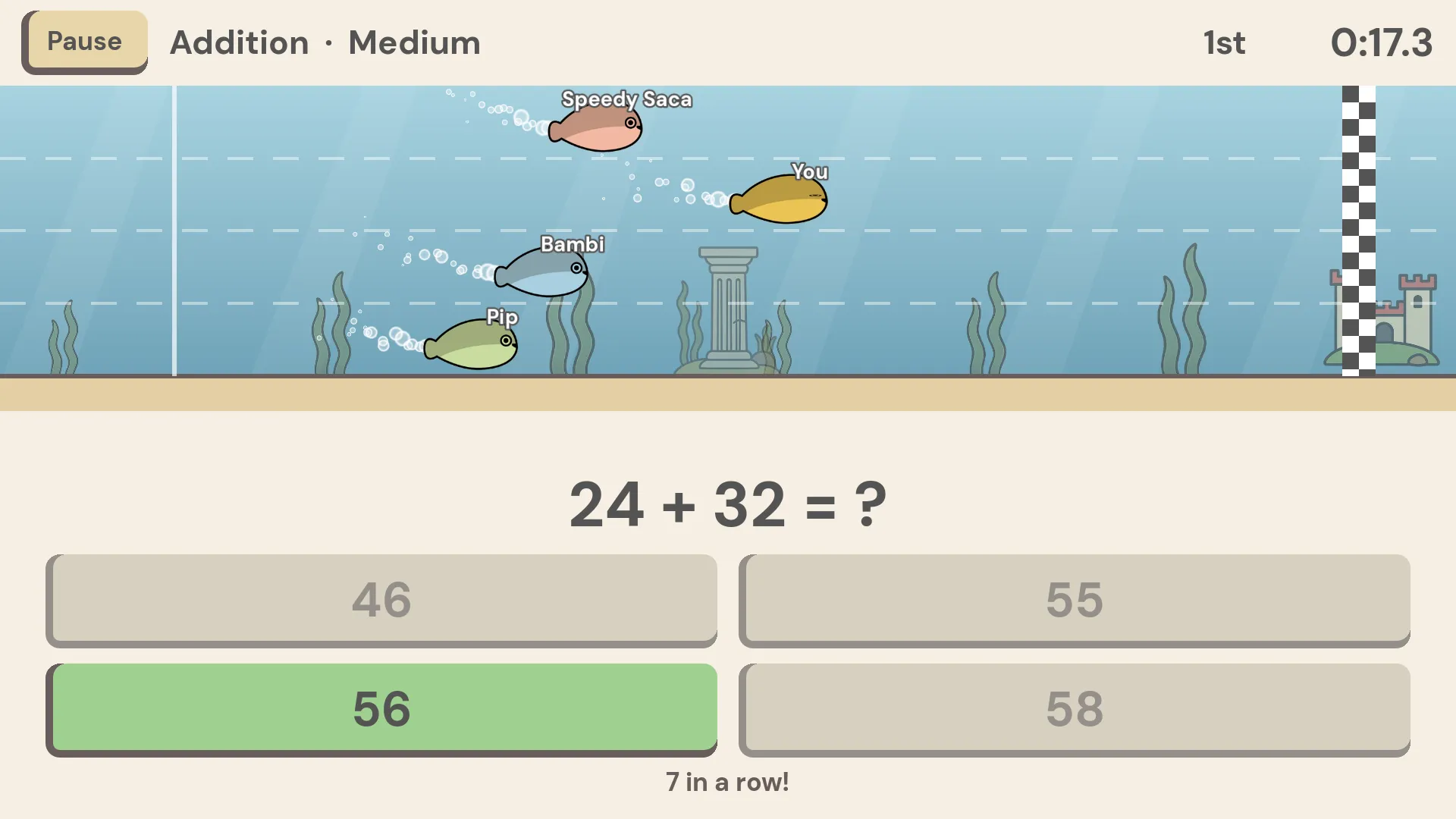 Jawless Fish Races screenshot 1
