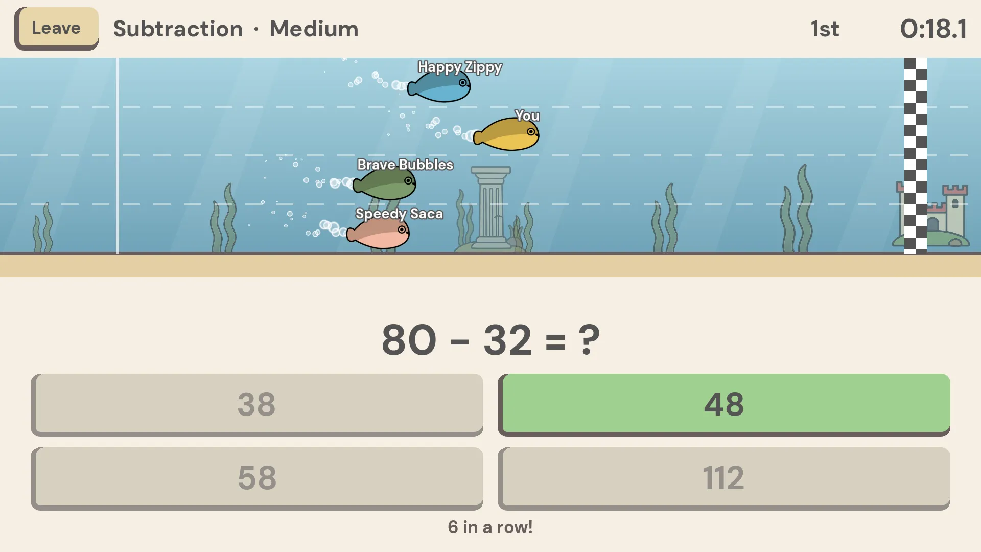 Jawless Fish Races screenshot 2