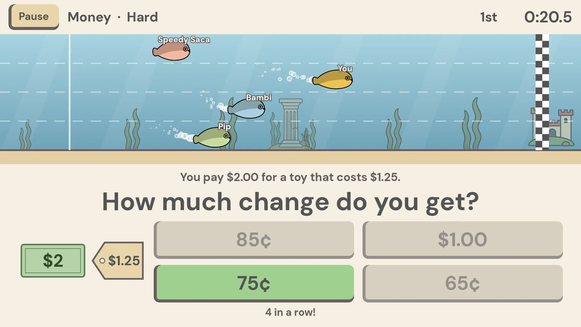Jawless Fish Races screenshot 5