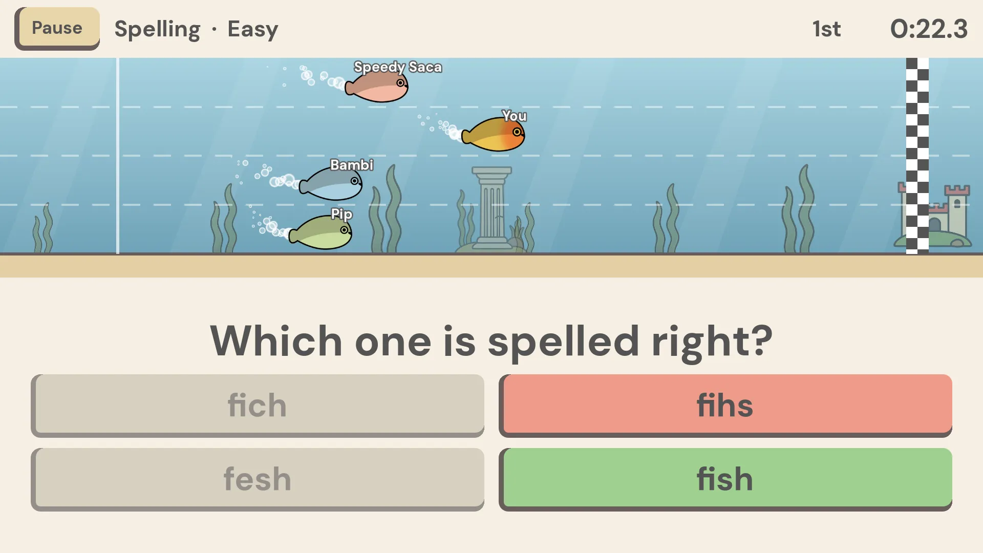 Jawless Fish Races screenshot 6